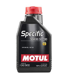 OLIO MOTORE SPECIFIC 504 00 507 00       100% SINTETICO 0W30 1L