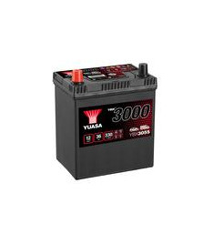 BATTERIA 12V 36AH 330A YUASA SMF C6 SX   187X127X227 T1/T3 - S/BASETTA