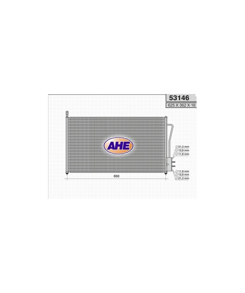 CONDENSATORE 670X351X16 FOCUS I