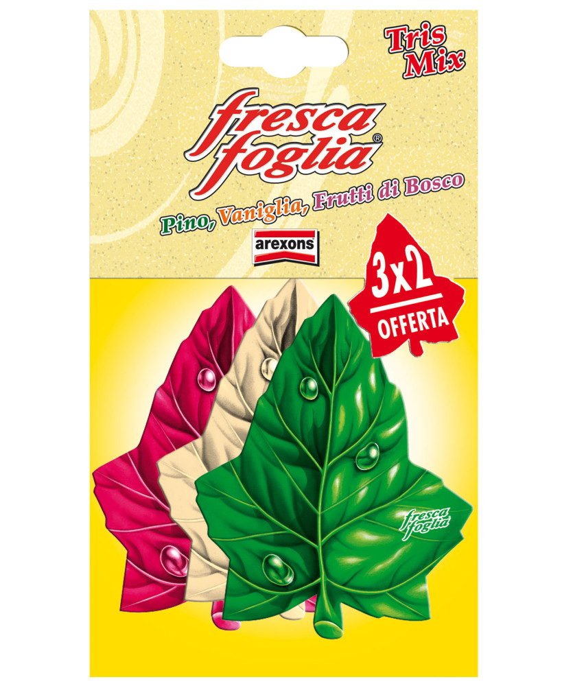 FRESCA FOGLIA PINO-VANIGLIA- FRUTTI DI B