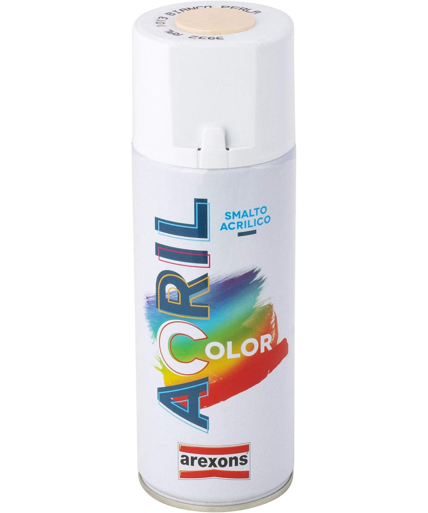 COLORE ACRILCOLOR RAL 1013 BIANCO PERLA   400