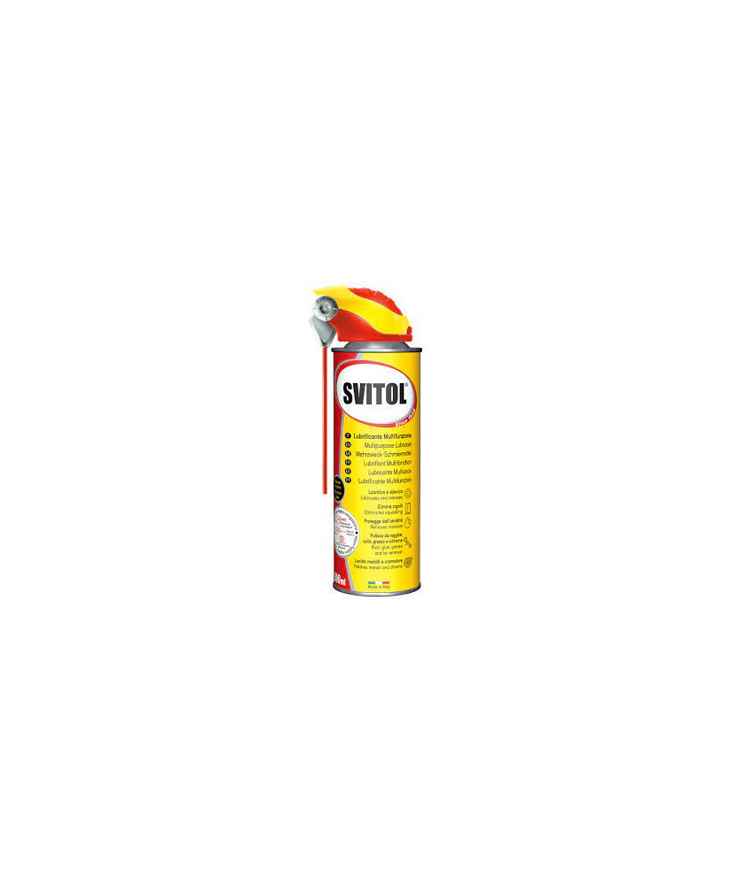 SVITOL LUBRIFICANTE MULTIFUNZIONE SPRAY 500ML CON CANNUCCIA DOPPIA EROGAZIONE