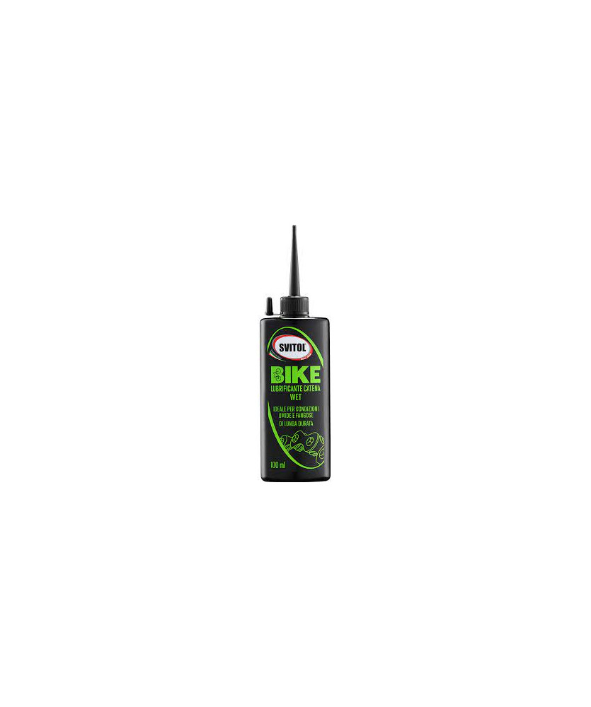 SVITOL BIKE LUBRIFICANTE CATENA WET100ML CONDIZIONI UMIDE E FANGOSE DI L/DURATA