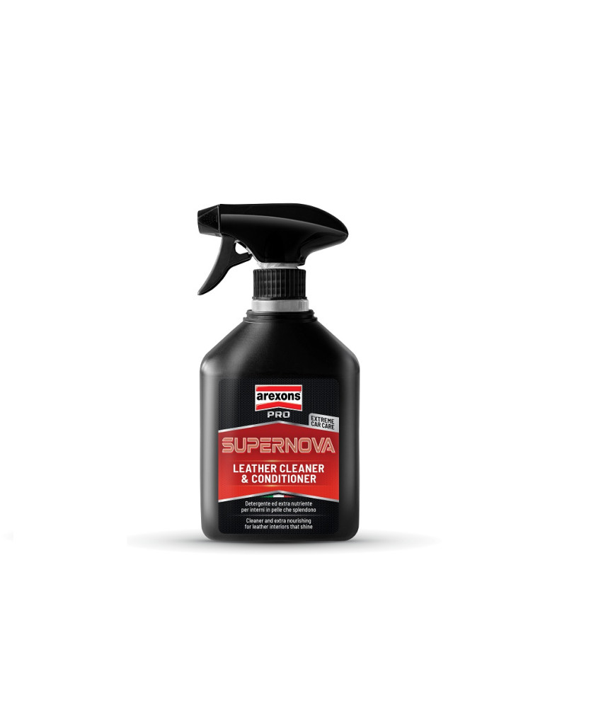 SUPERNOVA - Detergente extra nutriente  per interni in pelle che splendono