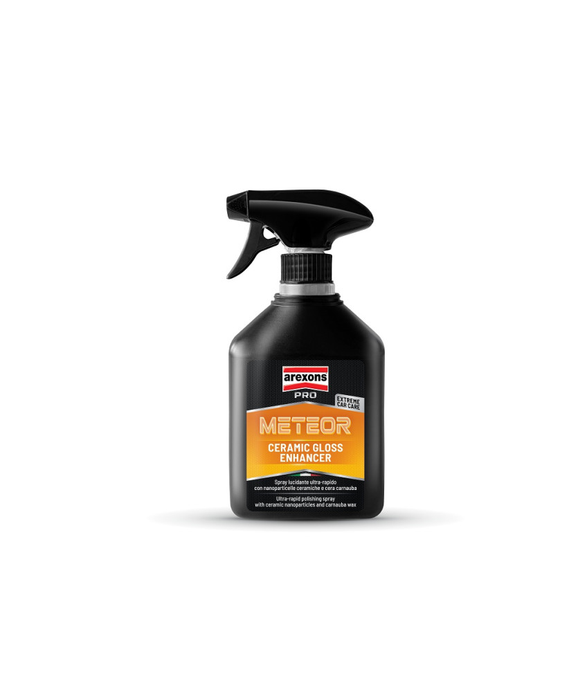 METEOR - Cera rapida con nanoceramiche  400ml Spray lucidante ultra-rapido