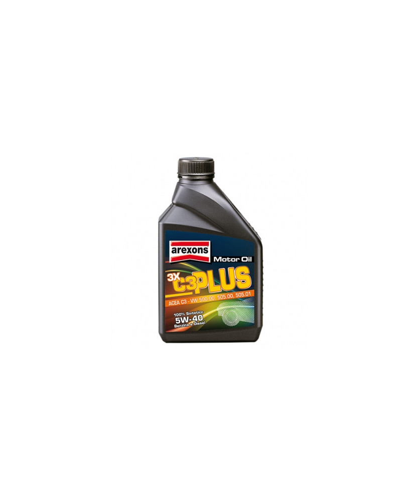 OLIO 3X C3 PLUS 5W40 1LT PER MOTORI BZ/D