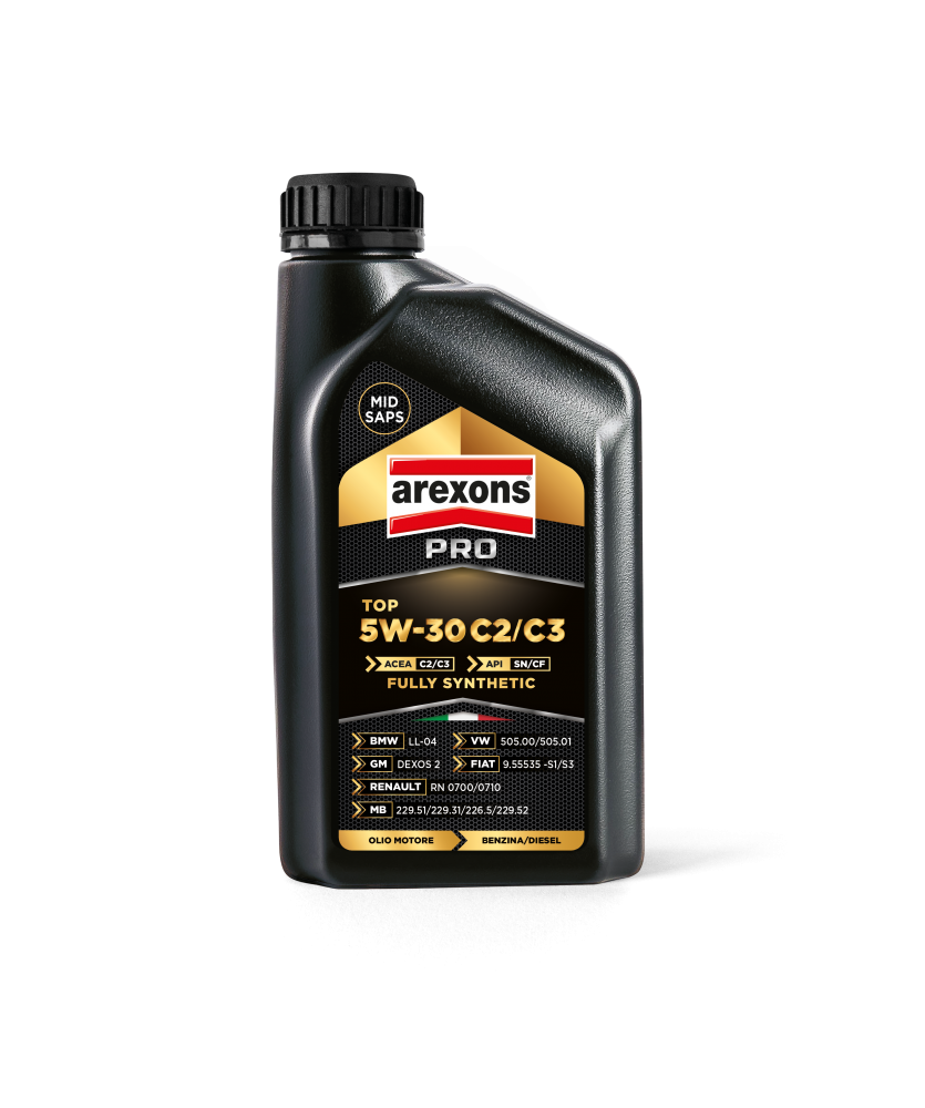 OLIO 100% SINTETICO 5W30 C2/C3 1LT PER  VETTURE C/SPECIFICHE MB229.31 MERCEDES