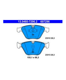 PASTIGLIE ANTERIORI SERIE 5 E60 E61      SERIE 6 E63 E64