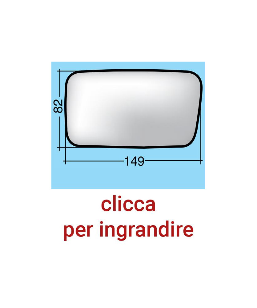 VETRO AUTOB.Y10- PANDA 750 ARG.DX