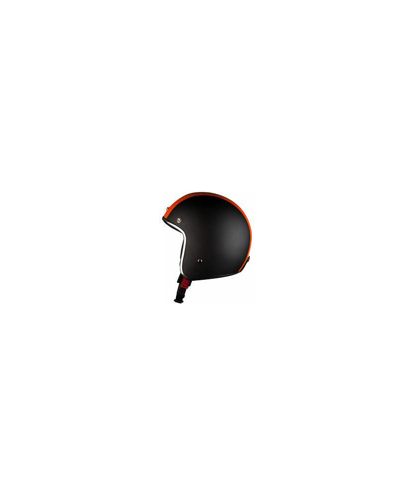 CASCO DEMIJET 711 ARANCIO OPACO BIANCO  TAGLIA XS