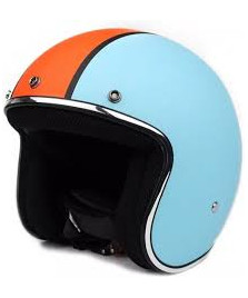 CASCO DEMIJET AZZURRO OPACO TAGLIA XS