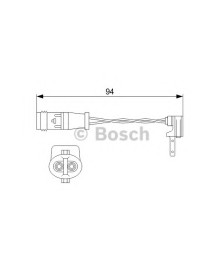 SENSORE USURA PASTIGLIE FRENO ANTERIORE  MB CLASSE A-B-C-E-G CLA-GLA-GLC-GLE-CLS