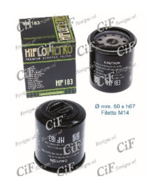 FILTRO OLIO (DIAMETRO 50XH67 FIL.M14)    SCOOTER