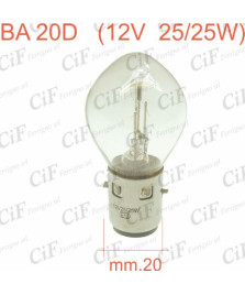 LAMPADINA BILUCE 12V 25/25W