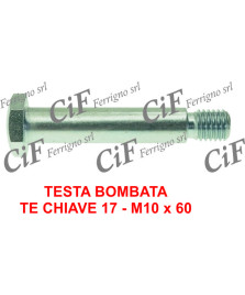 VITE TE CHIAVE 17-M10X60-STELO DIAM.11 A PER ATTCO INFERIORE AMMORTIZZATORI AN