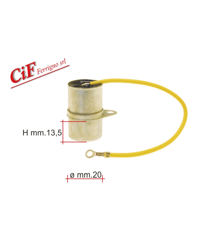 CONDENSATORE RINFORZATO VESPA 50-90-125  ET3 PRIMAVERA