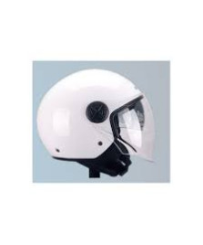 CASCO DEMJET DOPPIA VISIERA BIANCO      TAGLIA L