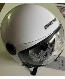 CASCO DEMJET VISIERA CORTA BIANCO       TAGLIA S