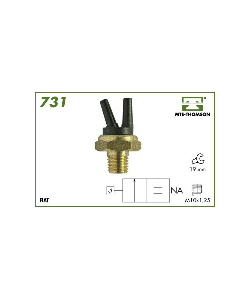 TERMOVALVOLA COL.NERO OEM 7541872