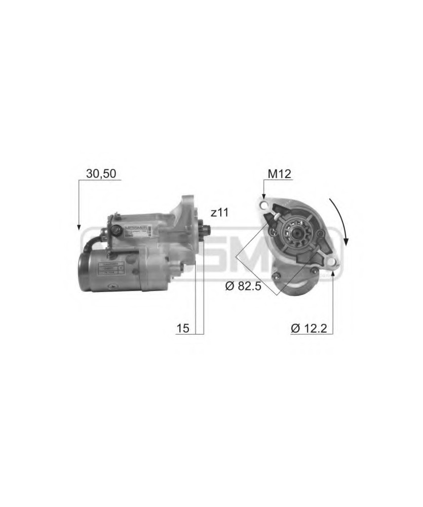 MOT. - 12V 2KW. -  - HILUX PICKUP