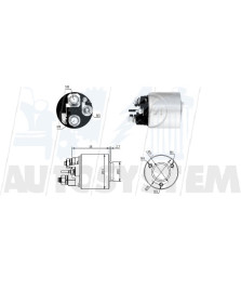 ELETTROMAGNETE MOTORINO  C2-C3-C4 FIORINO-QUBO