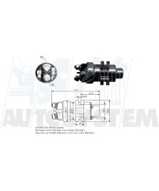 TELERUTTORE 24V 150A                    MOTORINO