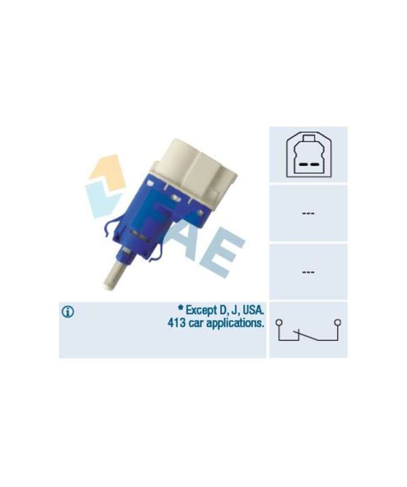 INTERRUTTORE LUCE FRENO  B-MAX       S-TYPE/ 2-3