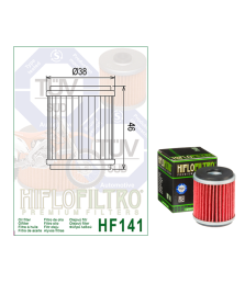 FILTRO OLIO HIFLO YAMAHA 125 YP R X-MAX  SPORT (39D)  06-14