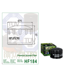 FILTRO OLIO HIFLO PREMIUM  500 BE VERLY  03-12