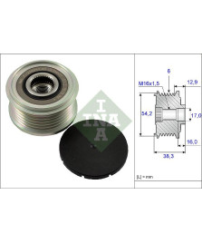 PULEGGIA  C2-C3/C4/C5/P.406-P.80T