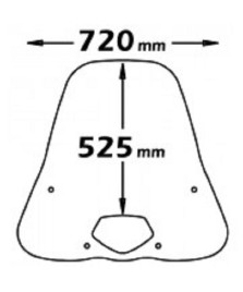 PARABREZZA CLASSIC SH 125-150I 05        +ATTCHI (IS A/220)