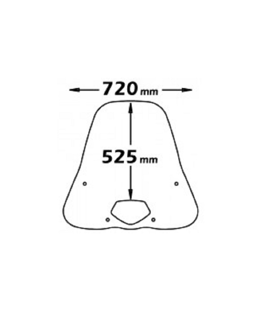 PARABREZZA CLASSIC SH 125-150I 05        +ATTCHI (IS A/220)