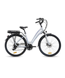 E-BIKE PRESTIGE UNI28 BIANCO BLU        11 6 ah 36V 417Wh