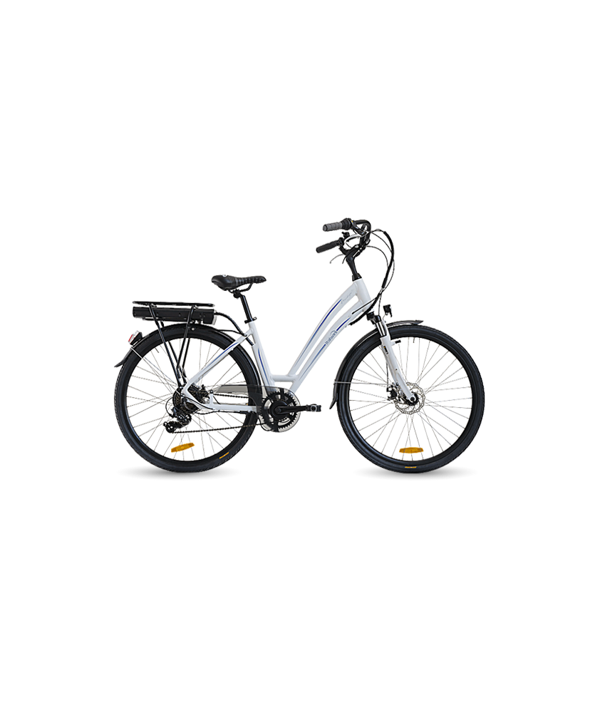 E-BIKE PRESTIGE UNI28 BIANCO BLU        11 6 ah 36V 417Wh