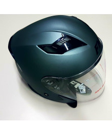 CASCO JET MATT DARK SILVER XS