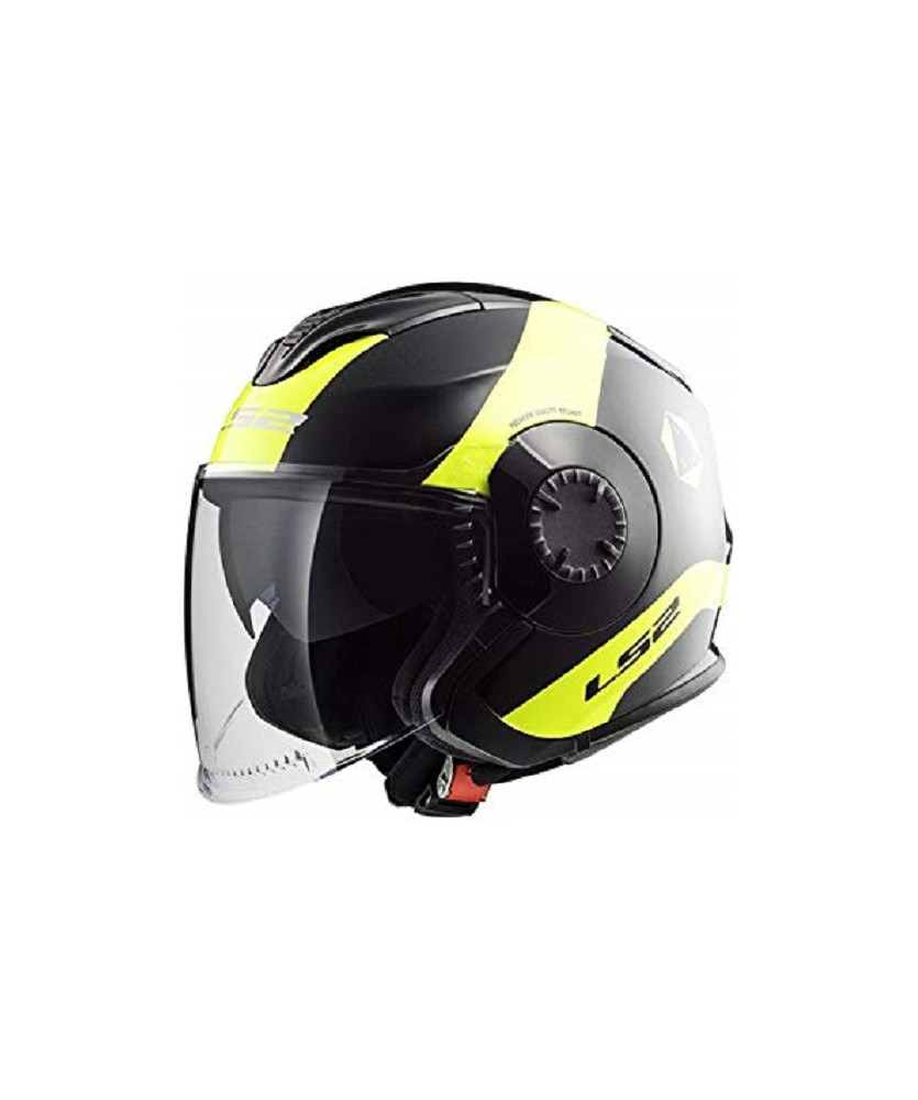 CASCO OF570 VERSO TECHNIK BLK YELLOW   TG.XS