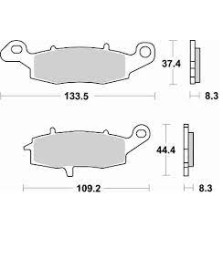 PASTIGLIE FRENO ANTERIORE SUZUKI        MARAUDER 800