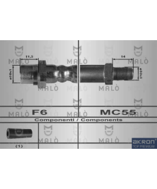 TUBO FRENO ANTERIORE  S.7 E38/TT