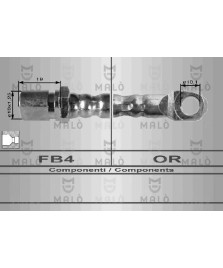 TUBO FRENO ANTERIORE 126 0.6/0.650/0.7