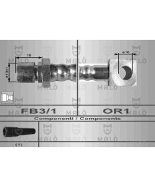 TUBO FRENO ANTERIORE VECTRA/ASTRA/KADETT