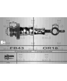 TUBO FRENO ANTERIORE  FRONTERA