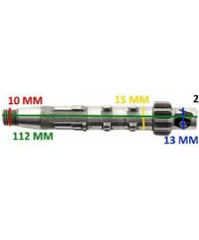 ALBERO PRIMARIO CAMBIO NUDO Z11         MINARELLI W3 QM