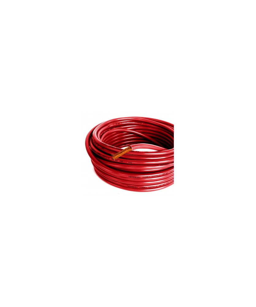 CAVO UNIPOLARE SUPERFLES.ROSSO 1X25 MMQ