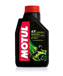 OLIO 5000 4T MOTO 10W40 API SJ/SH/SG     IDEALE X FRIZIONI A BAGNO D OLIO