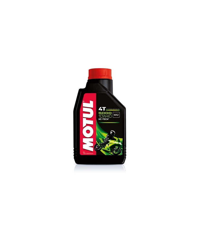 OLIO 5000 4T MOTO 10W40 API SJ/SH/SG     IDEALE X FRIZIONI A BAGNO D OLIO