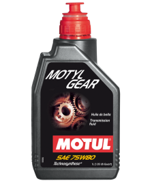 MOTYLGEAR 75W80 OLIO SEMIS CAMBI 1 LT.   DIFFERENZIALI RC. PER CAMBI MORBIDI