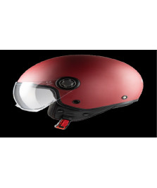 CASCO ONE LITE MATT RED WHINE L