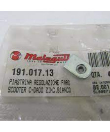 PIASTRINA REGOLAZIONE FARO C/DADO ZINC.B F10 F12 F15