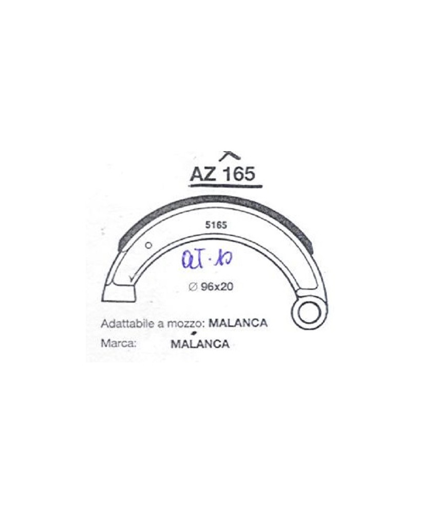 GANASCE FORMA AZ 165 lambro 500-y -3seri e