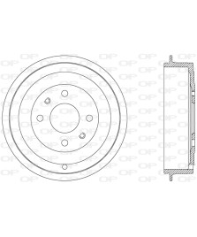 1PZ TAMBURO FRENO  145/146      BRAVA/O-IDEA-MAREA QUBO/FIORINO 1.